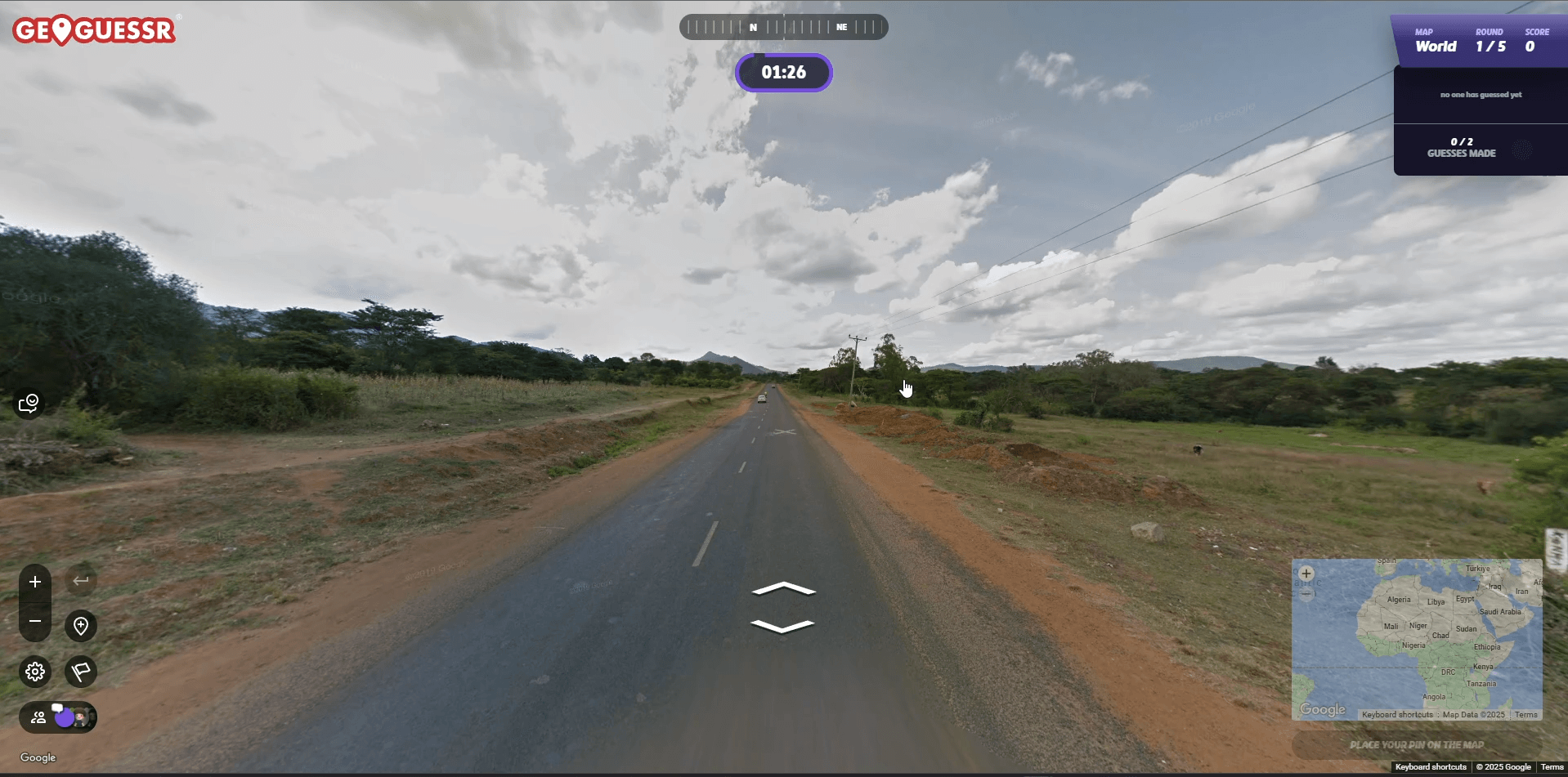 Game 2 Round 1 Kenya